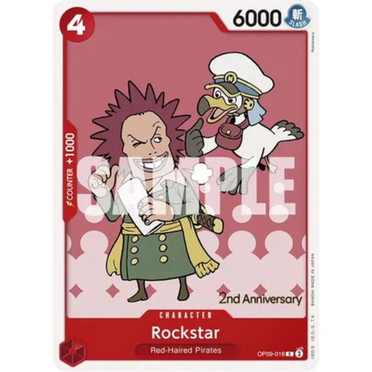 Rockstar (OP09-016) - Emperors in the New World: 2nd Anniversary Tournament Cards