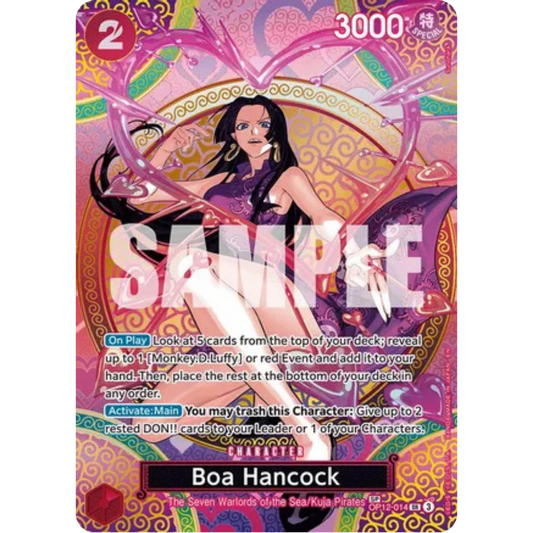 Boa Hancock (SP) (OP12-014) - Adventure on Kami's Island Foil