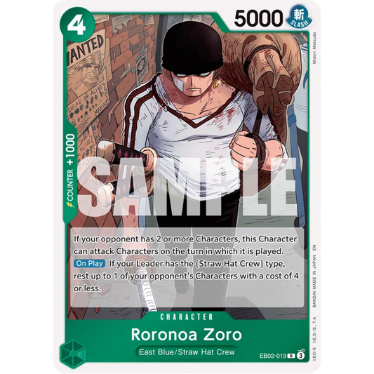 Roronoa Zoro (EB02-019) - Extra Booster: Anime 25th Collection Foil
