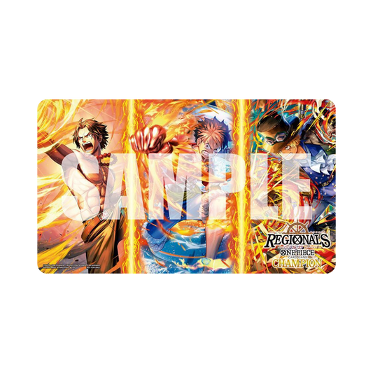 One Piece Official Playmat - Ace/Sabo/Luffy (Regionals Champion 2026/27)