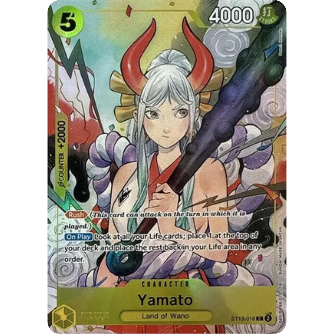 Yamato (Illustration Box Vol.1) (ST13-016) - One Piece Promotion Cards Foil