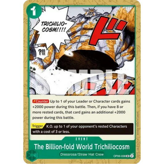 The Billion-fold World Trichiliocosm (OP06-038) - Wings of the Captain