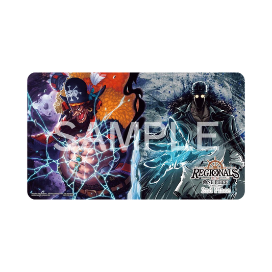 One Piece Official Playmat - Blackbeard & Kuzan (Regionals 2nd Place 2025/26)