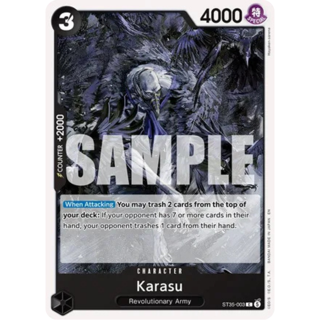 Karasu (ST35-003) - Starter Deck 35: RED/BLACK Sabo