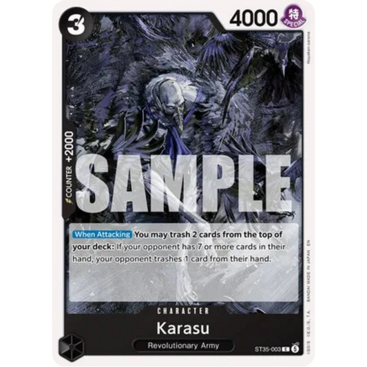 Karasu (ST35-003) - Starter Deck 35: RED/BLACK Sabo