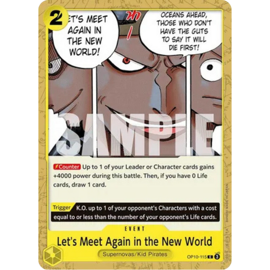 Let's Meet Again in the New World (OP10-115) - Royal Blood