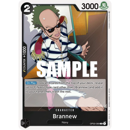Brannew (OP03-089) - Pillars of Strength Foil