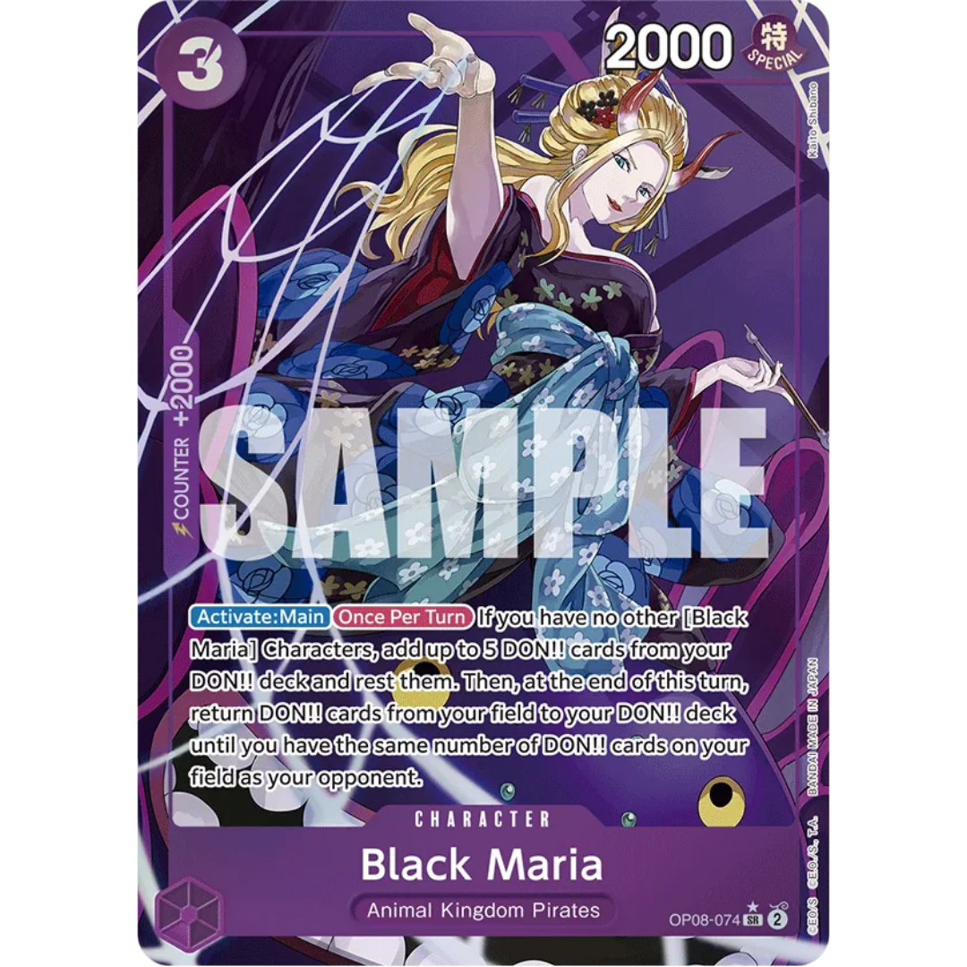 Black Maria (Parallel) (OP08-074) - Two Legends Foil