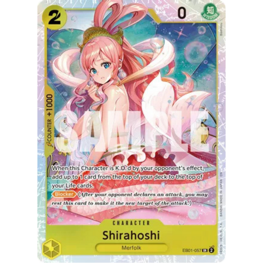 Shirahoshi (Reprint) (EB01-057) - Premium Booster -The Best- Vol. 2 Foil
