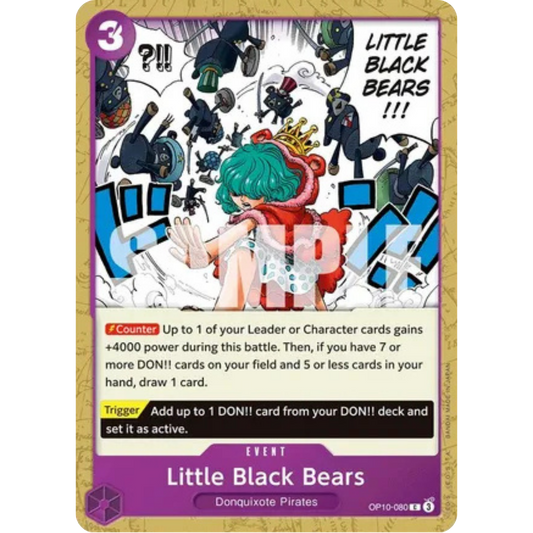 Little Black Bears (OP10-080) - Royal Blood