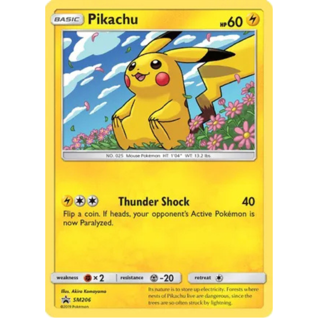 Pikachu SM206  - Holofoil SM Promos - Promo