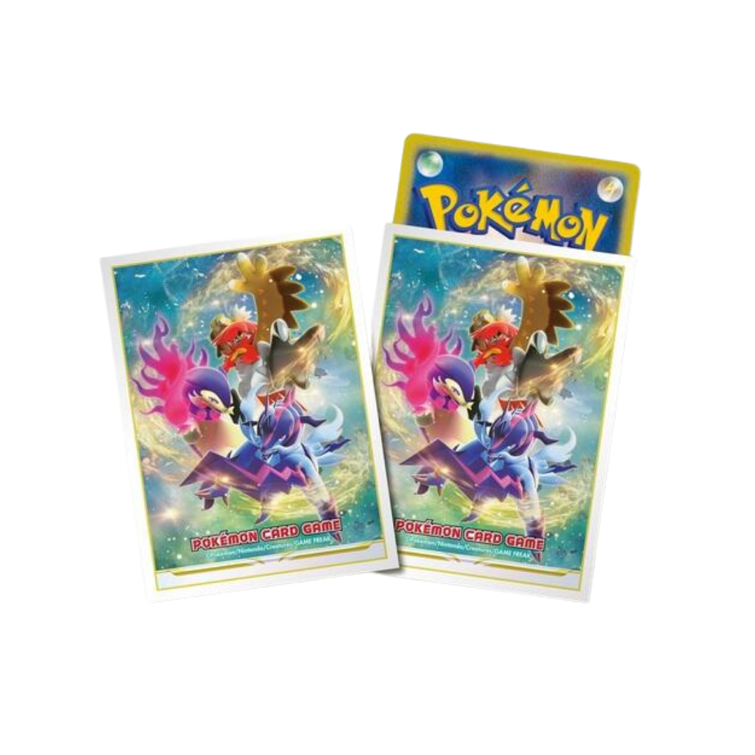 Card Sleeves - Hisuian Typhlosion & Decidueye & Samurott (64-Pack) (Pokemon Center Japan Exclusive)