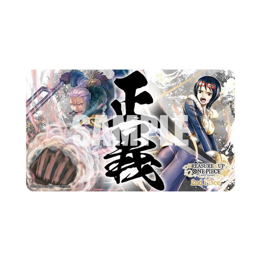 One Piece Official Playmat - Smoker & Tashigi (Treasure Cup 2nd Place)