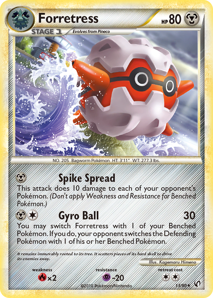Forretress (13)  Undaunted - Rare