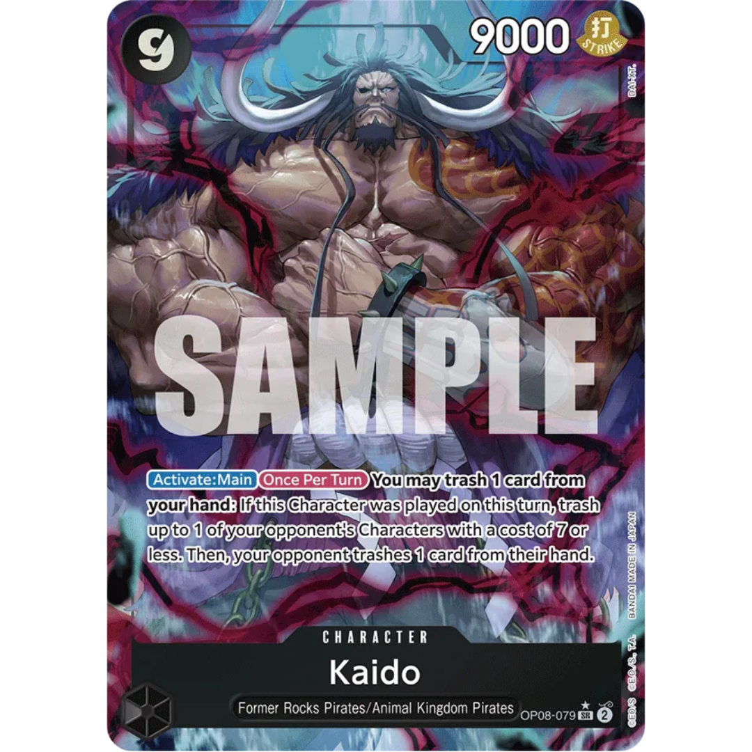 Kaido (Parallel) (OP08-079) - Two Legends Foil