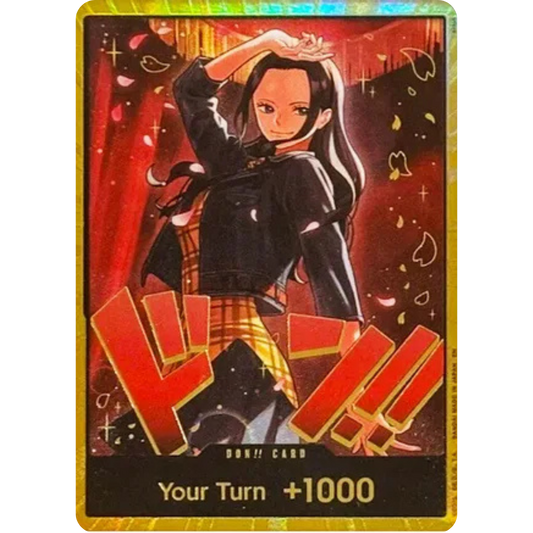 DON!! Card (Nico Robin) (Gold) - Extra Booster: One Piece Heroines Edition Foil