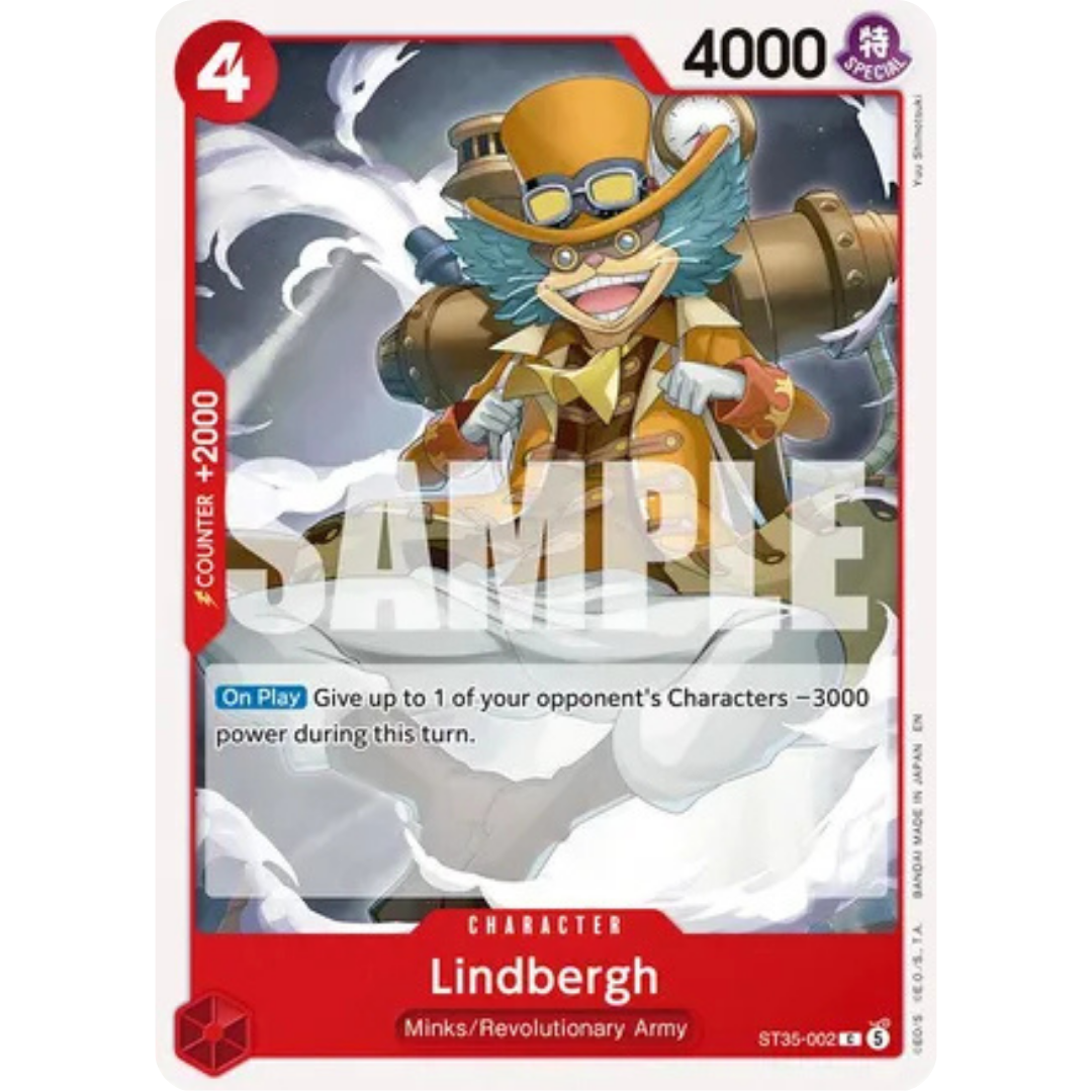 Lindbergh (ST35-002) - Starter Deck 35: RED/BLACK Sabo