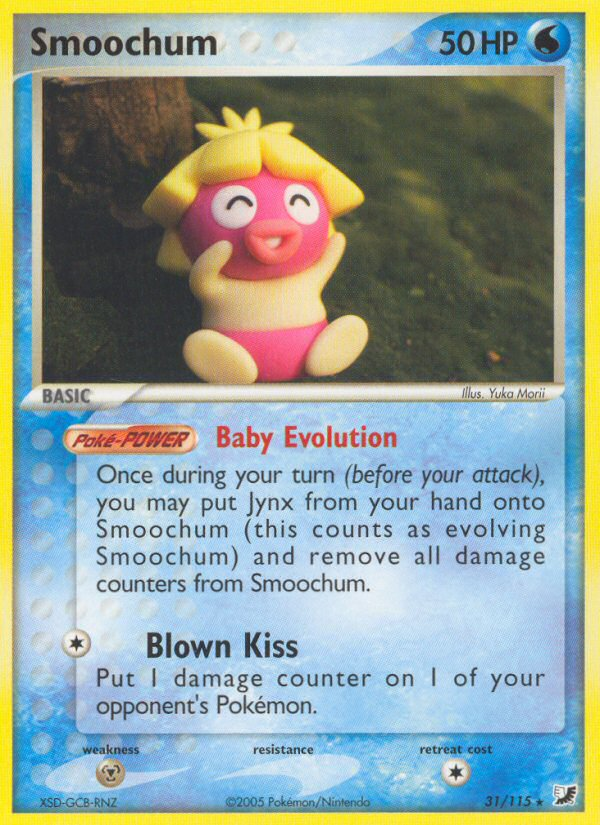 Smoochum  Unseen Forces - Rare