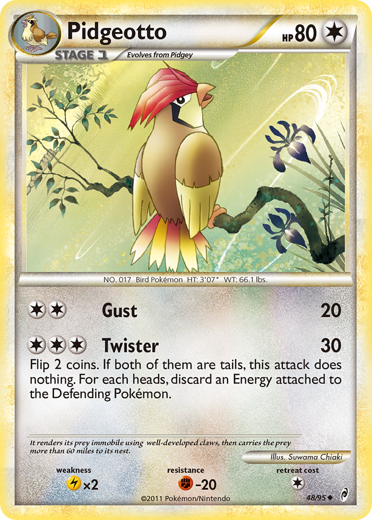 Pidgeotto  Call of Legends - Uncommon