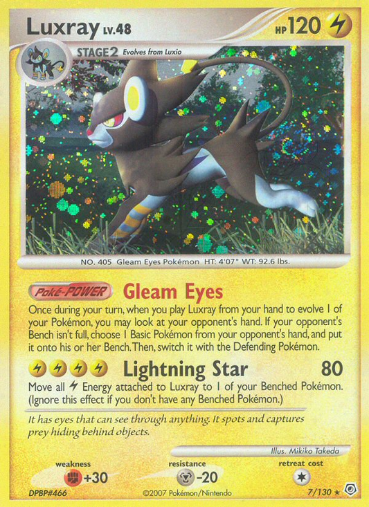 Luxray/130  - Holofoil Diamond and Pearl - Holo Rare