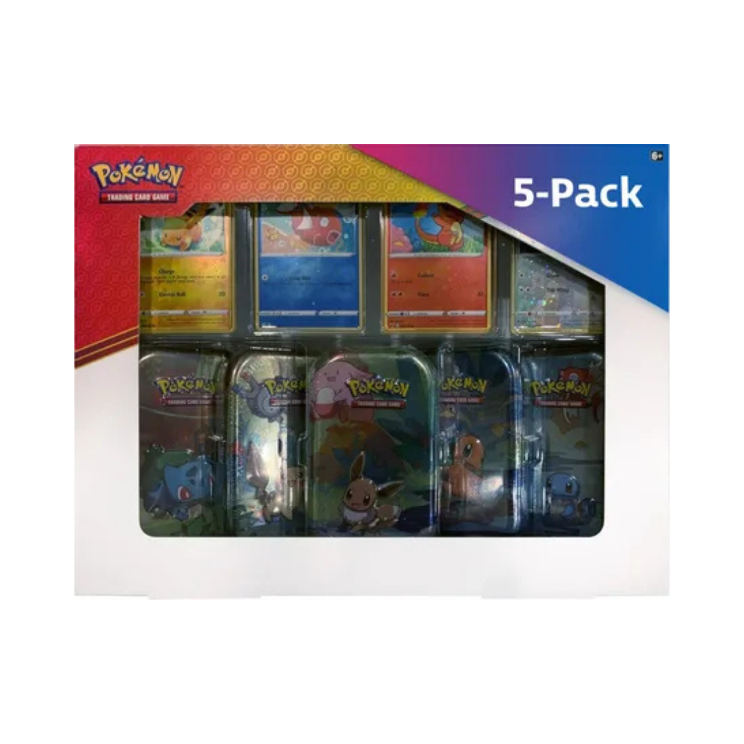 Kanto Friends Mini Tins 5-Pack