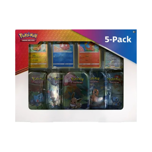 Kanto Friends Mini Tins 5-Pack