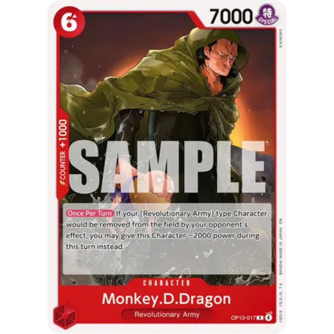 Monkey.D.Dragon (OP13-017) - Starter Deck 35: RED/BLACK Sabo