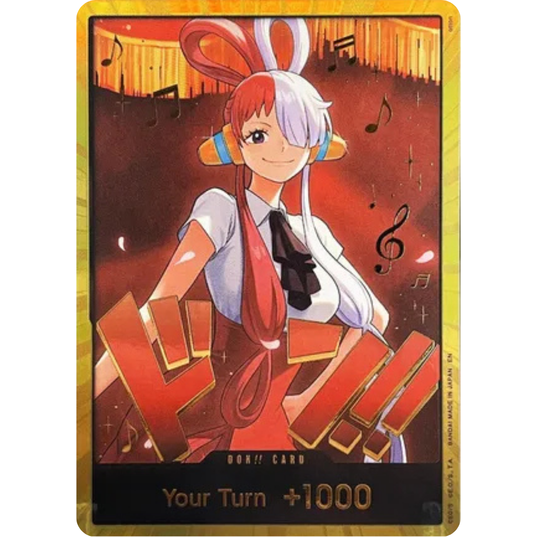 DON!! Card (Uta) (Gold) - Extra Booster: One Piece Heroines Edition Foil