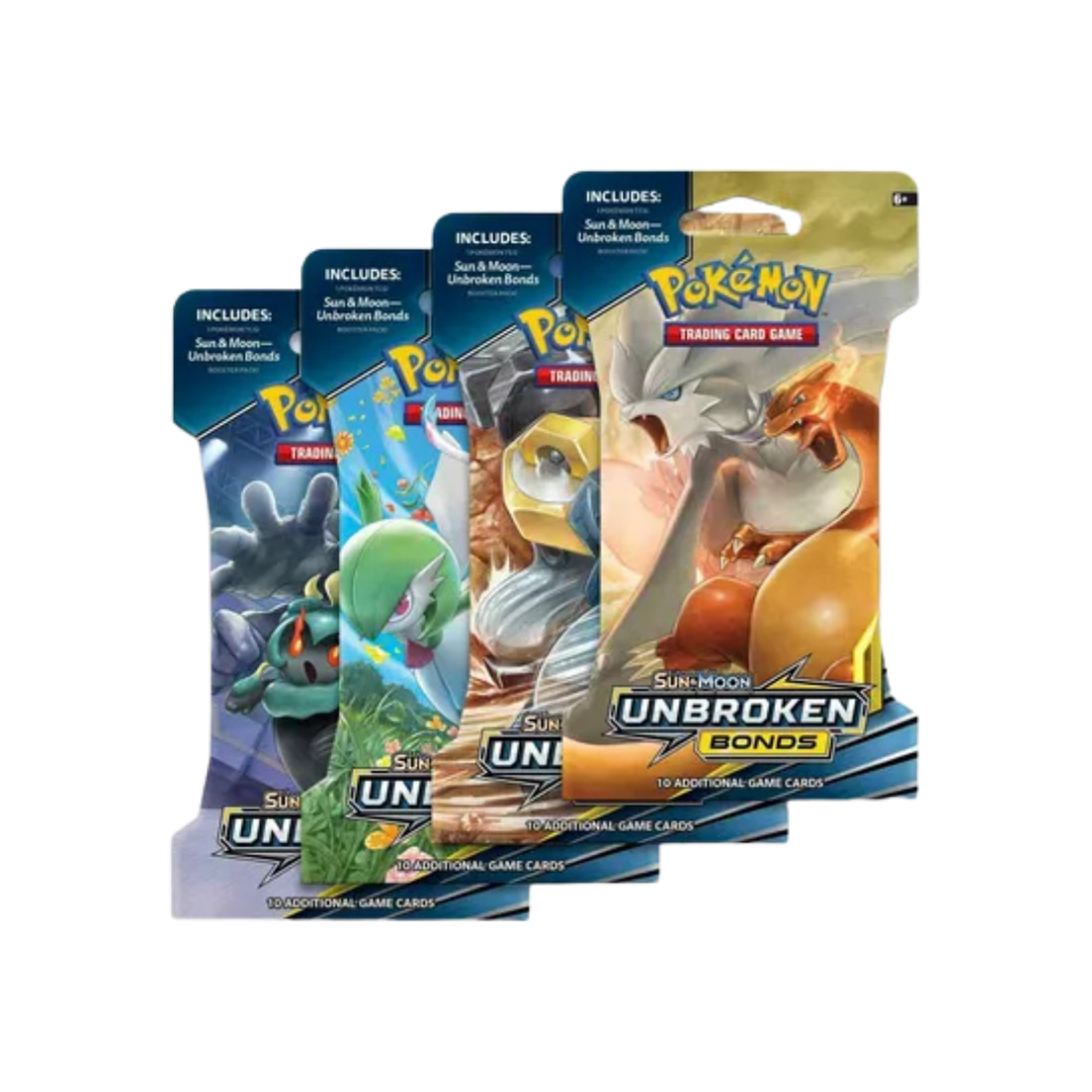 Unbroken Bonds Sleeved Booster Pack Art Bundle [Set of 4]