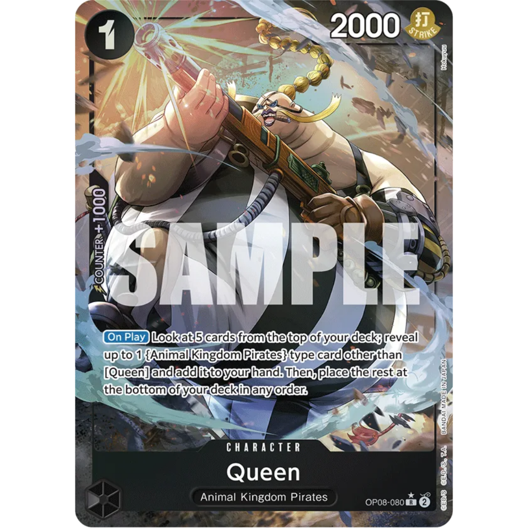 Queen (Parallel) (OP08-080) - Two Legends Foil