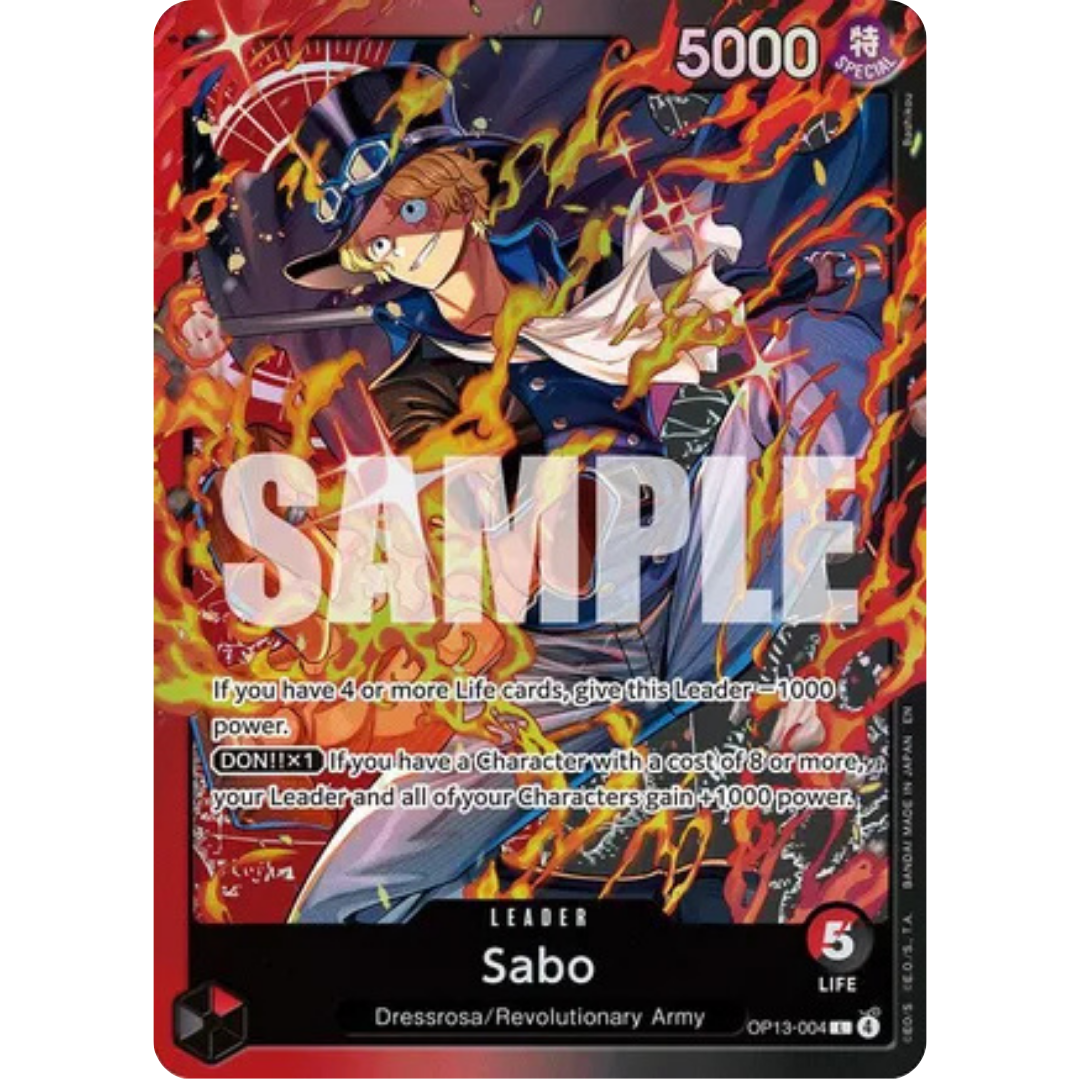 Sabo (OP13-004) (OP13-004) - Starter Deck 35: RED/BLACK Sabo Foil