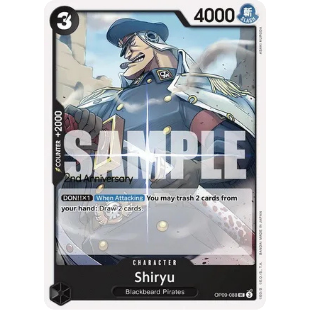 Shiryu (OP09-088) - Emperors in the New World: 2nd Anniversary Tournament Cards