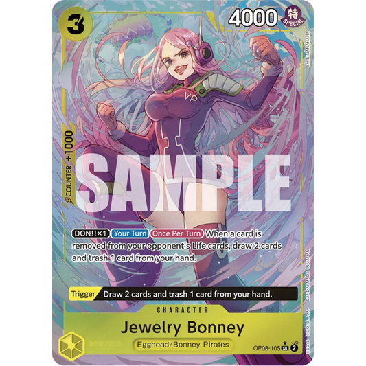 Jewelry Bonney (Parallel) (OP08-105) - Two Legends Foil