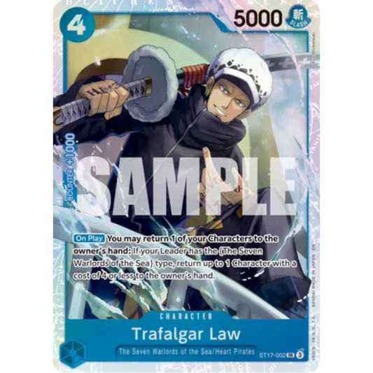Trafalgar Law - ST17-002 (Reprint) (ST17-002) - Premium Booster -The Best- Vol. 2 Foil