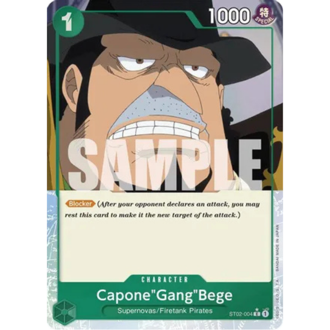 Capone"Gang"Bege (ST02-004) (Full Art) (ST02-004) - Premium Booster -The Best- Foil