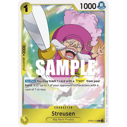 Streusen (OP03-115) - Pillars of Strength Foil