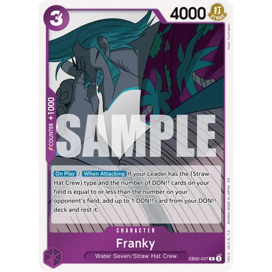 Franky (EB02-037) - Extra Booster: Anime 25th Collection Foil