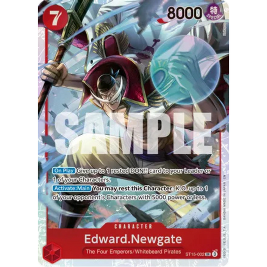 Edward.Newgate - ST15-002 (Reprint) (ST15-002) - Premium Booster -The Best- Vol. 2 Foil