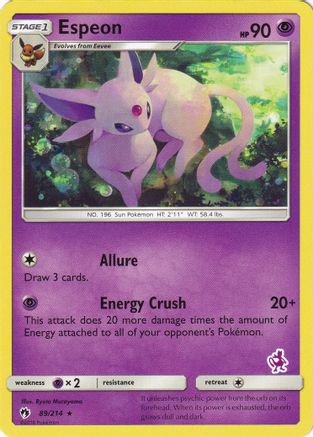 Espeon 089/214  Battle Academy - Promo