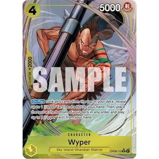 Wyper (Parallel) (OP08-110) - Two Legends Foil