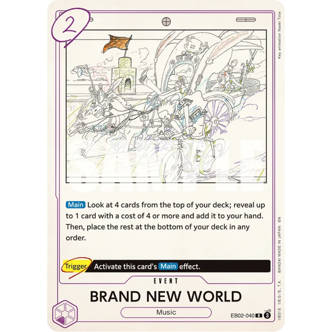 BRAND NEW WORLD (EB02-040) - Extra Booster: Anime 25th Collection Foil