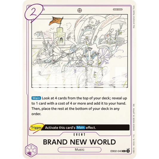 BRAND NEW WORLD (EB02-040) - Extra Booster: Anime 25th Collection Foil