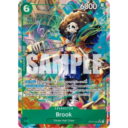 Brook (OP15-032) (Alternate Art) (OP15-032) - Adventure on Kami's Island Foil