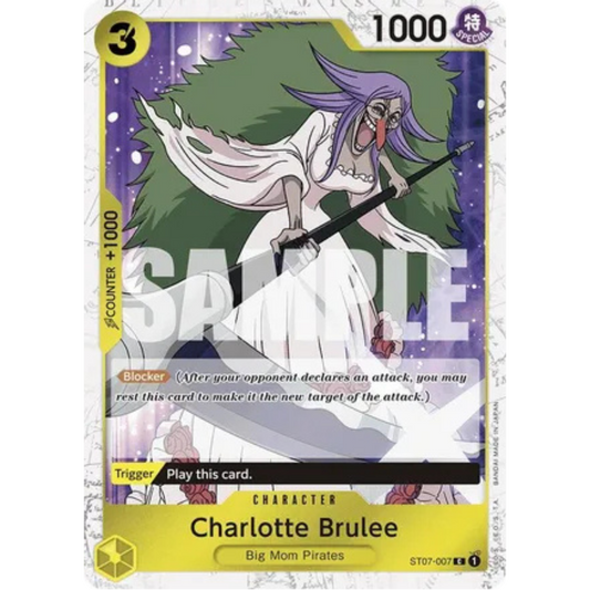 Charlotte Brulee (Jolly Roger Foil) (ST07-007) - Premium Booster -The Best- Foil