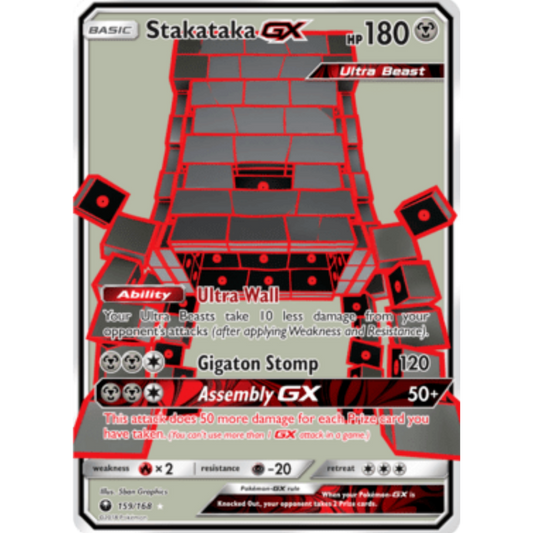 Stakataka GX (159/168) [Sun & Moon: Celestial Storm]