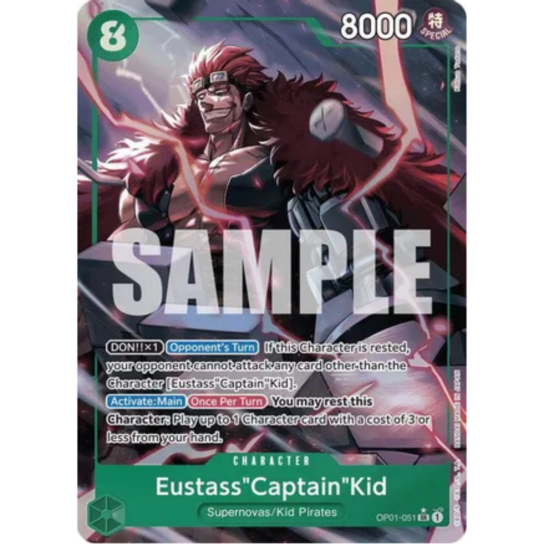 Eustass"Captain"Kid (OP01-051) (Alternate Art) (OP01-051) - Premium Booster -The Best- Foil