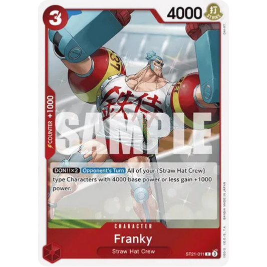 Franky (ST21-011) - Starter Deck EX: Gear 5 Foil