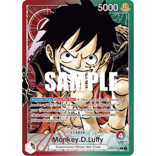 Monkey.D.Luffy (003) (Parallel) (OP01-003) - Romance Dawn Foil
