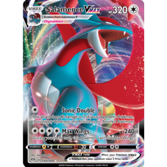 Salamence VMAX (144/189) [Sword & Shield: Darkness Ablaze]