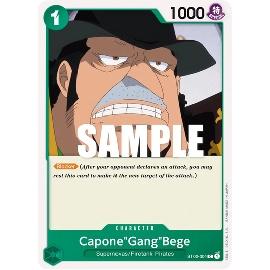 Capone"Gang"Bege (ST02-004) - Starter Deck 2: Worst Generation